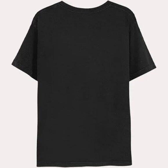 MENS THE CURE GRAPHIC BAND SHIRT BLACK CREW SHORT SLEEVE STANDARD FIT SIZE SMALL - Picture 2 of 3